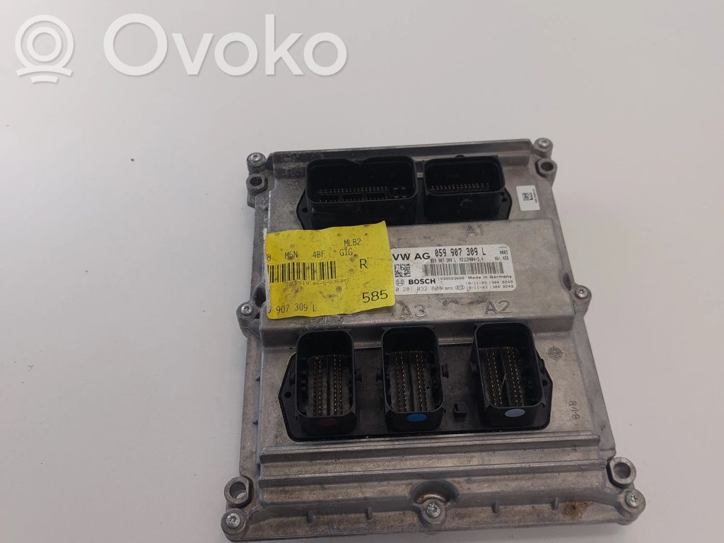 Engine control unit/module   059907309,0281032806