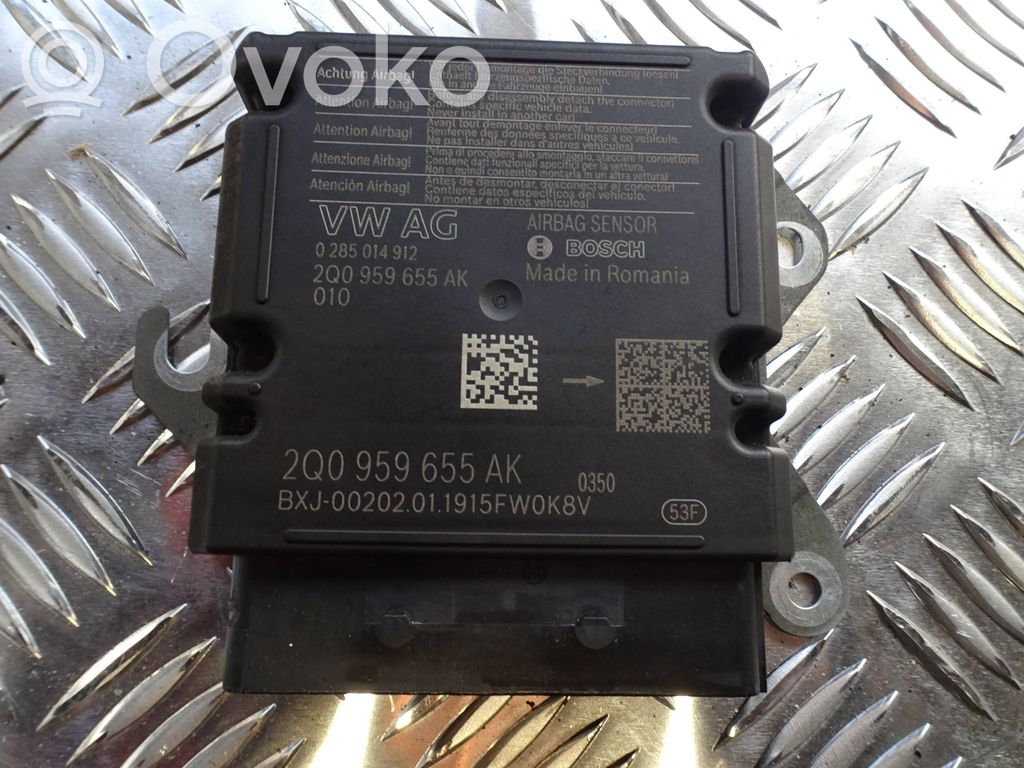 Airbag control unit/module   2Q0959655AK