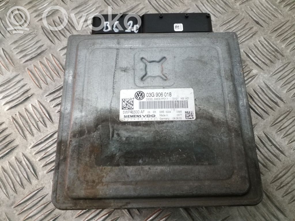 Volkswagen PASSAT B6 Engine control unit/module ECU 