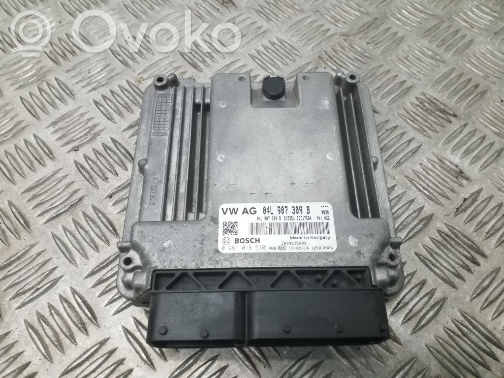 Engine control unit/module ECU   04L907309B,EDC17C64
