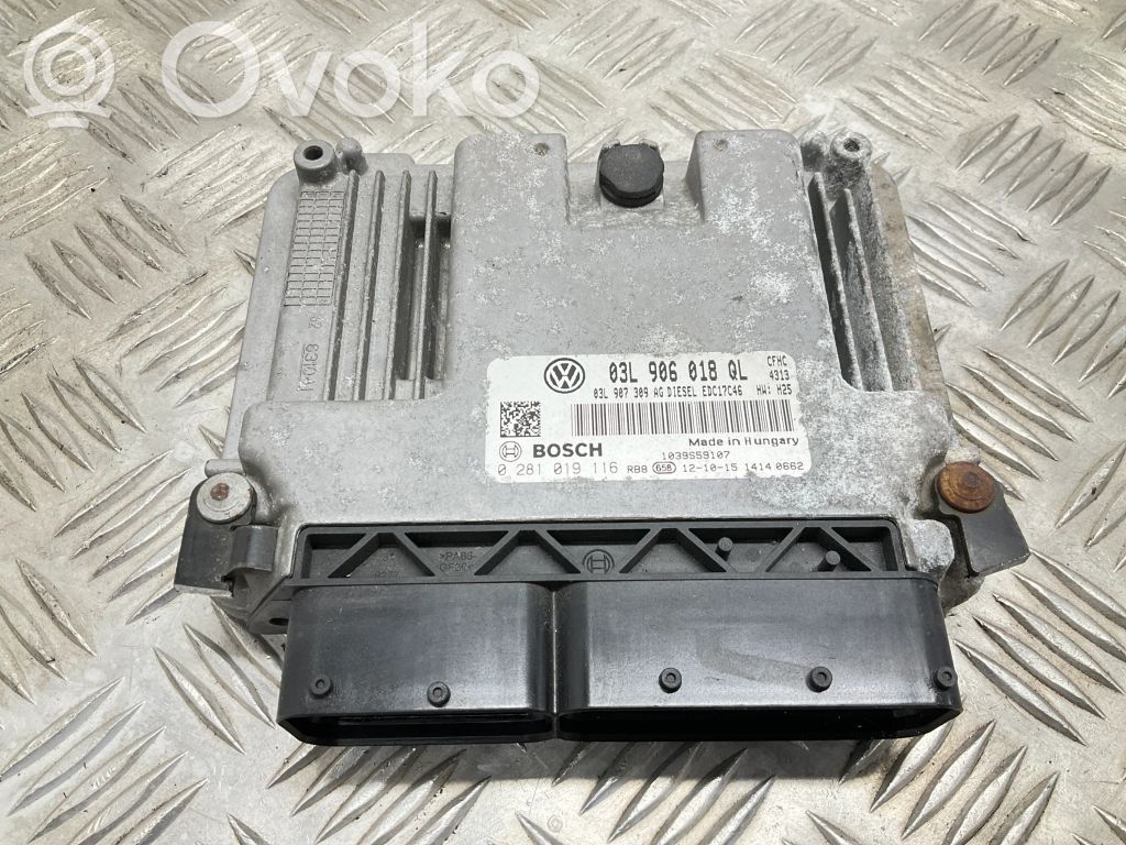Skoda Yeti (5L) Engine control unit/module ECU 