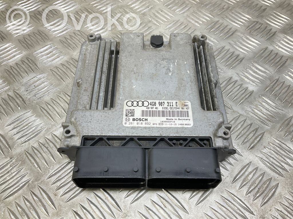 Audi A7 S7 4G Engine control unit/module ECU 
