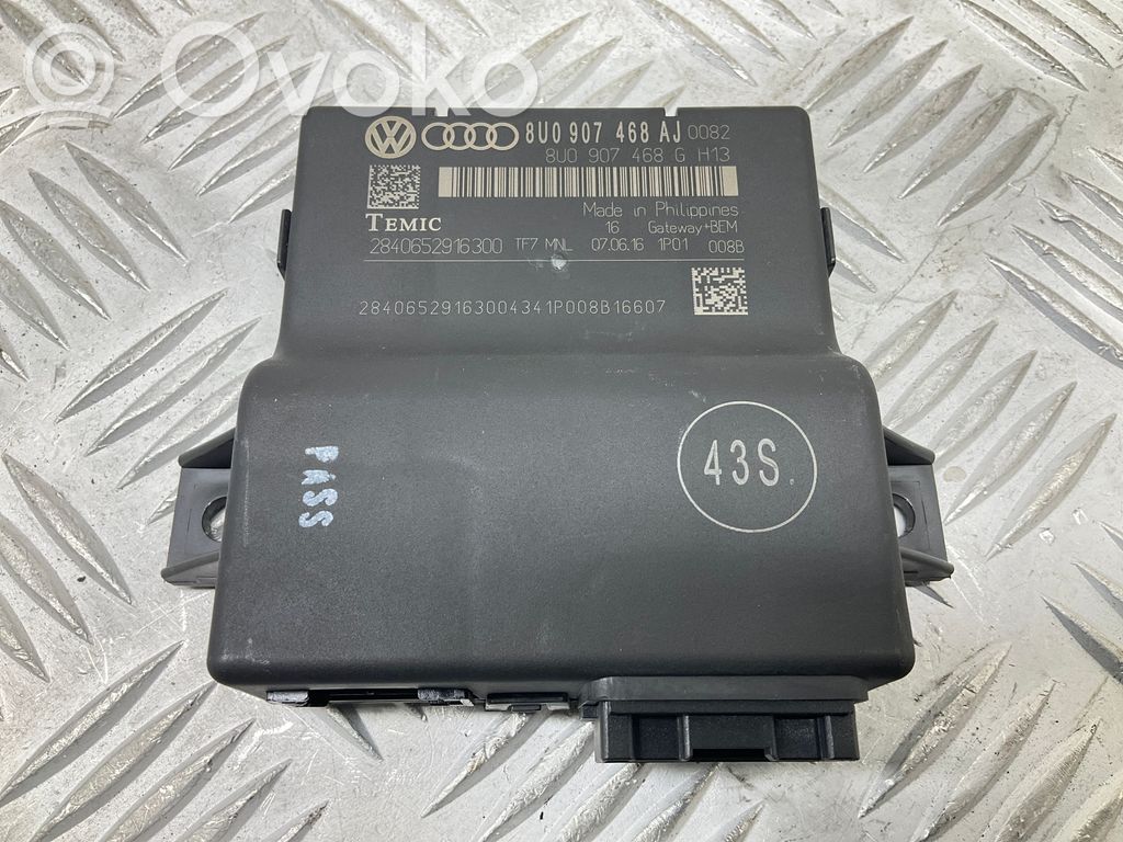 Audi Q3 8U Módulo de control Gateway 