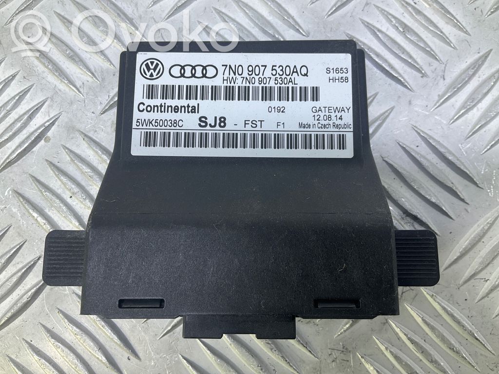 Skoda Superb B6 (3T) Módulo de control Gateway 
