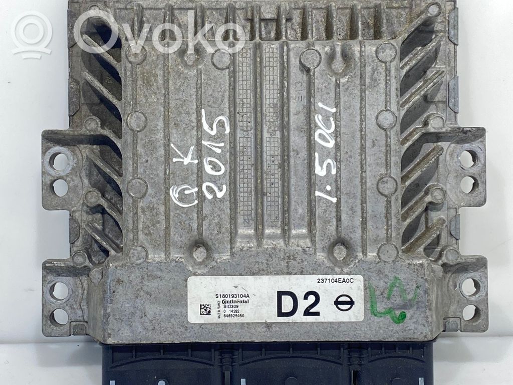 Nissan Qashqai Engine control unit/module 