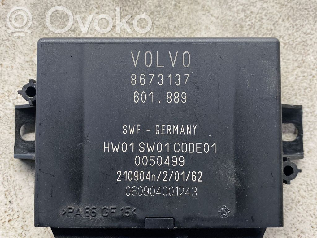 Parking PDC control unit/module   8673137,0050499,SW01C0DE01,601889
