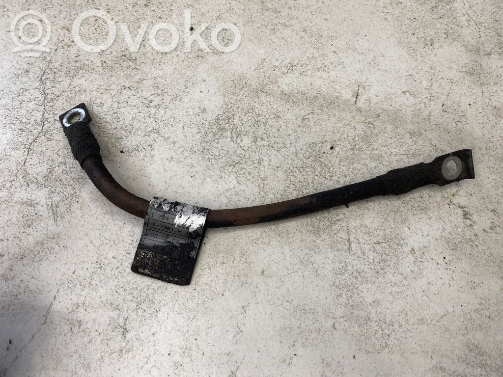 BMW 3 E46 Negative earth cable (battery) 