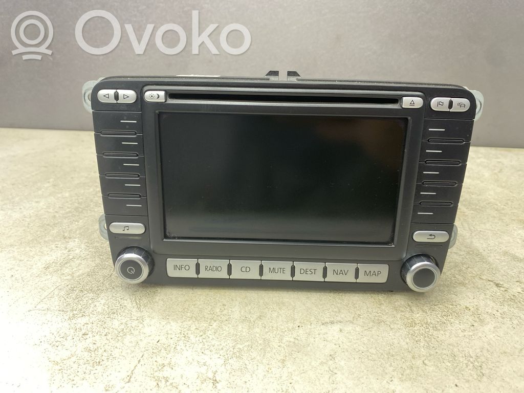 Volkswagen PASSAT B6 Panel / Radioodtwarzacz CD/DVD/GPS 