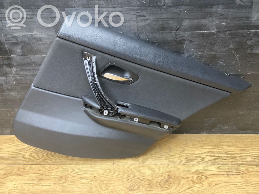 BMW 3 E90 E91 Moldura del tarjetero de la puerta trasera 