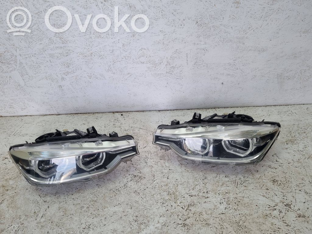 BMW 3 F30 F35 F31 Lampy przednie / Komplet 