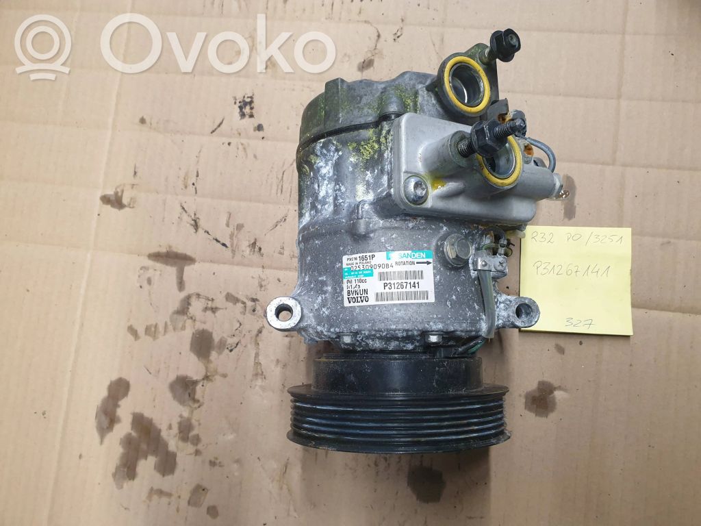 Volvo XC60 Kompresor / Sprężarka klimatyzacji A/C 