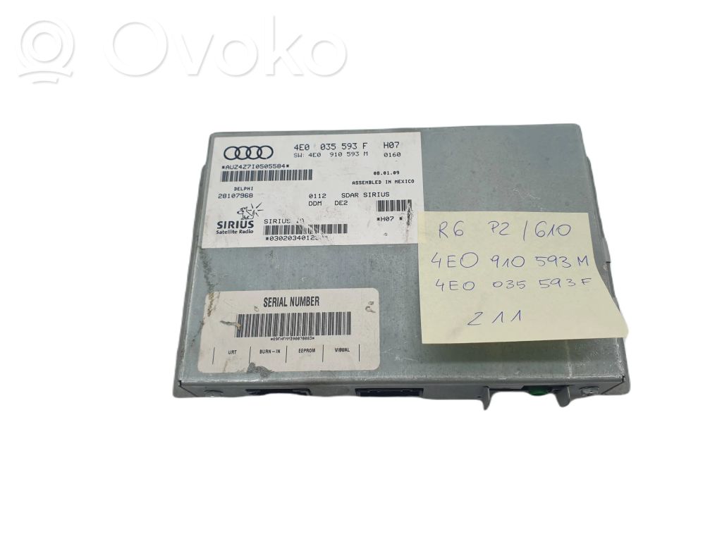 Multimedijos kontroleris   4E0035593F,4E0910593M