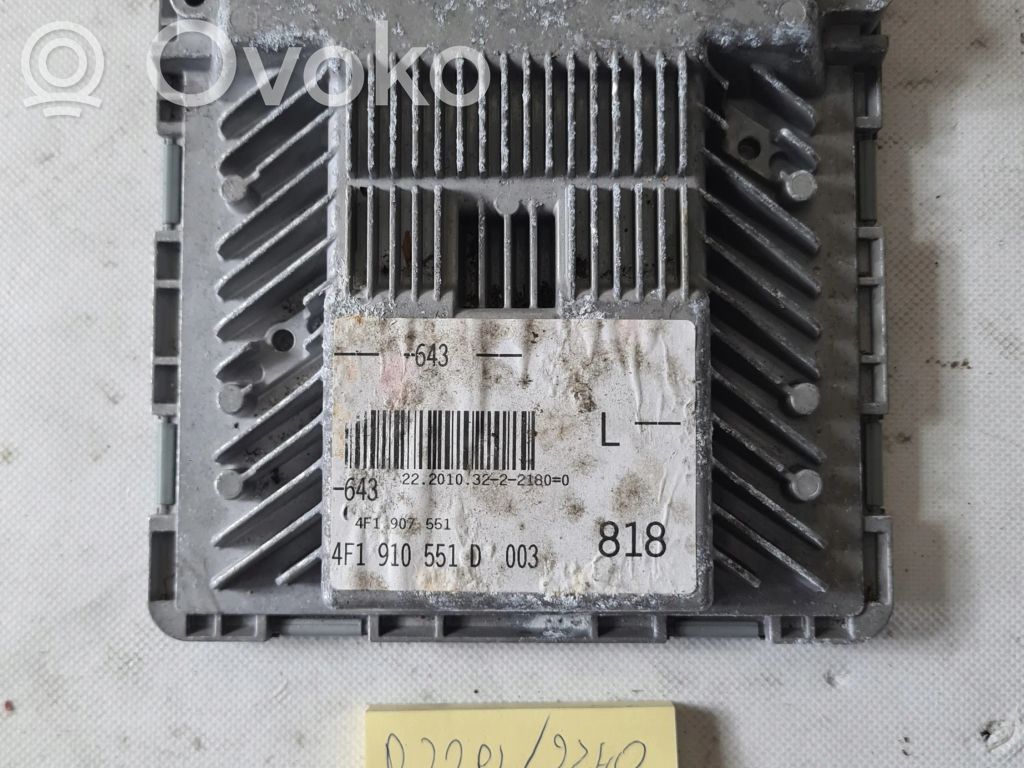 Engine control unit/module   4F1910551D