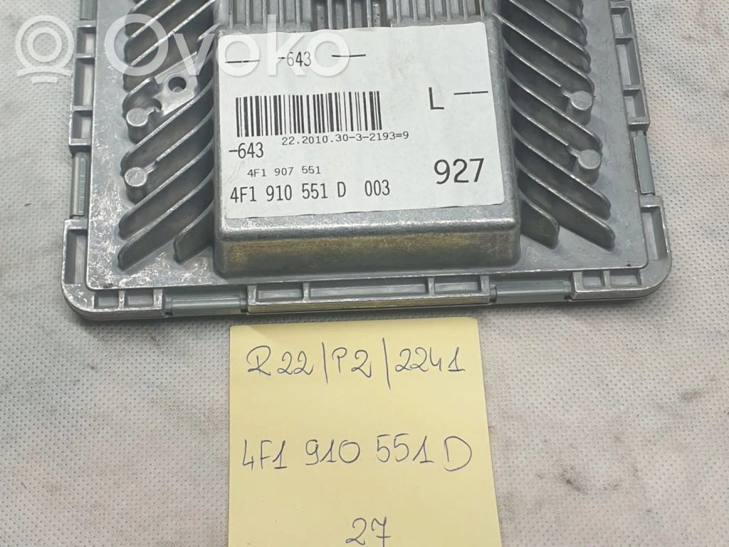 Engine control unit/module   4F1910551D