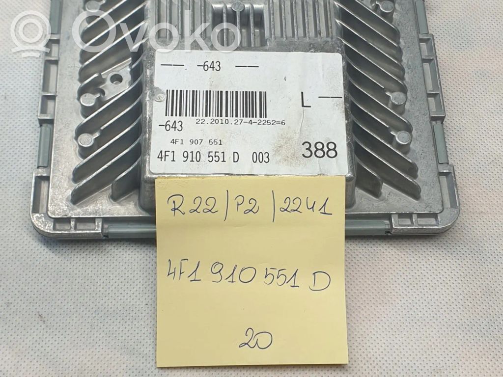 Engine control unit/module   4F1910551D