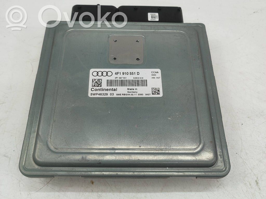 Audi A6 S6 C6 4F Engine control unit/module 