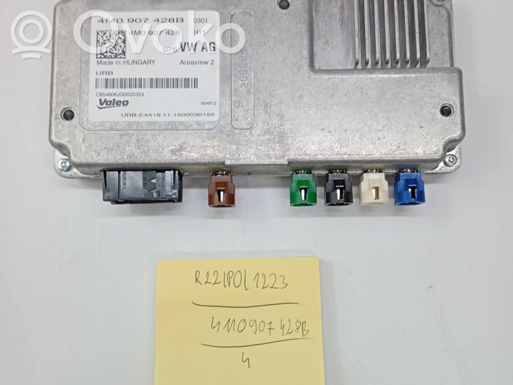 Camera control unit module   4M0907428B,4M0907428