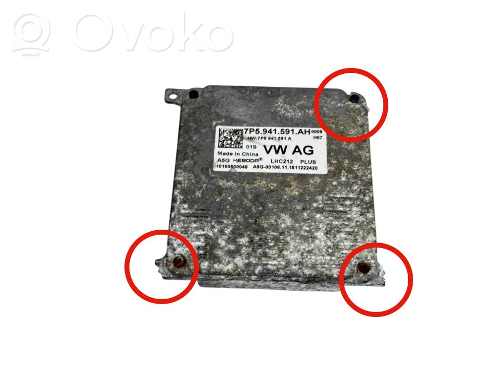 Seat Ibiza V (KJ) Headlight ballast module Xenon 