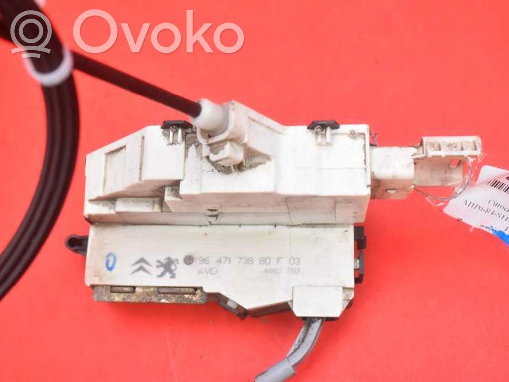 Citroen C4 I Etuoven lukko 