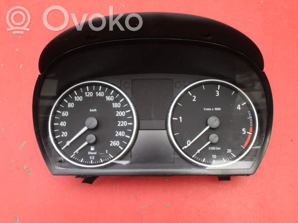 BMW 3 E90 E91 Geschwindigkeitsmesser Cockpit 