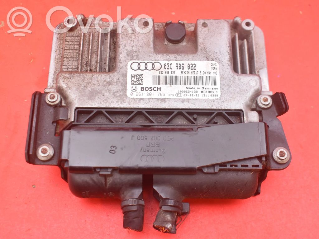 Audi A3 S3 A3 Sportback 8P Unitate control motor/modul ECU 