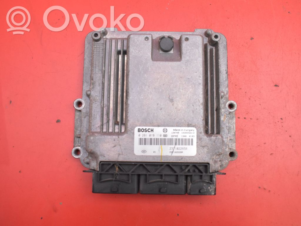 Opel Movano B Centralina/modulo motore ECU 