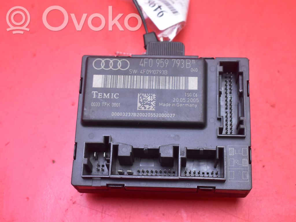 Engine control unit/module ECU   4F0959793B,4F0959793B