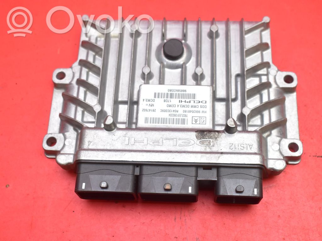 Centralina/modulo motore ECU   9663548180,9663548180