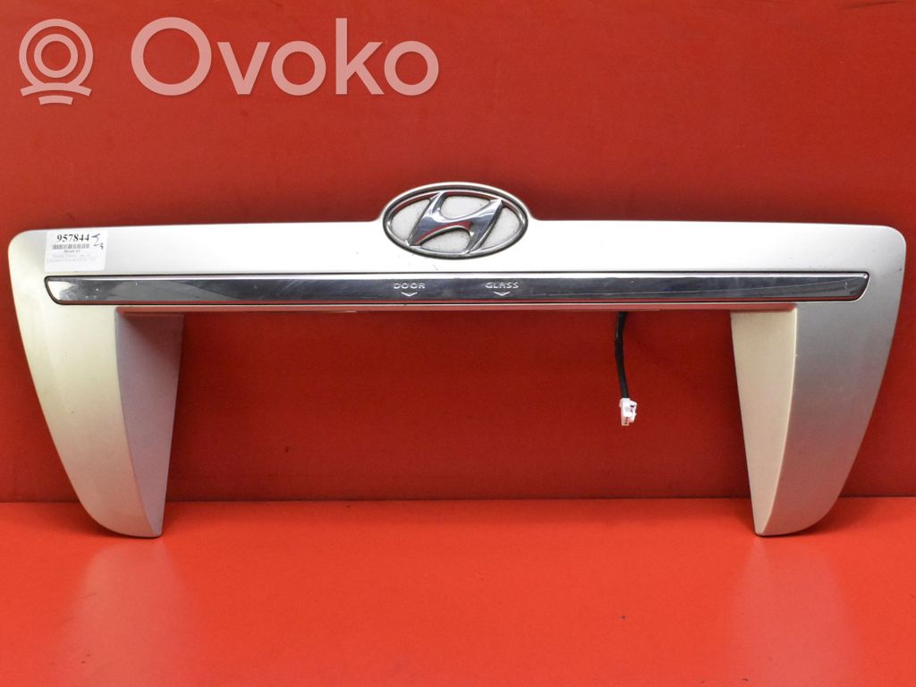 Hyundai Tucson JM Éclairage de plaque d'immatriculation 