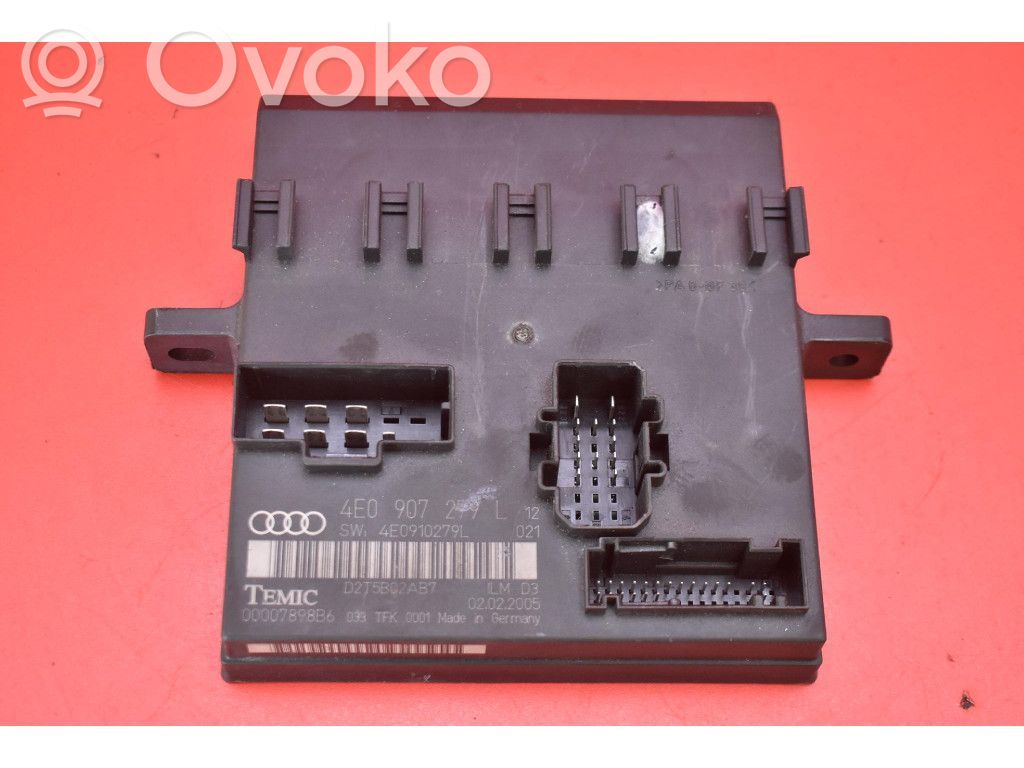 Engine control unit/module ECU   4E0907279L,4E0907279L
