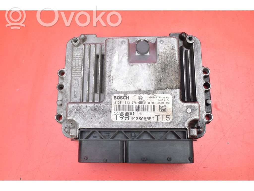 Fiat Bravo Engine control unit/module ECU 