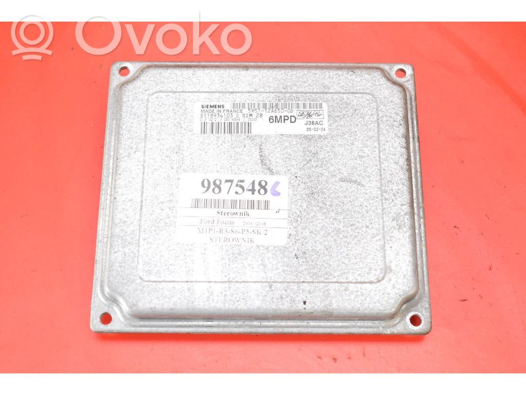 Engine control unit/module ECU   5M5112A650GD,5M5112A650GD