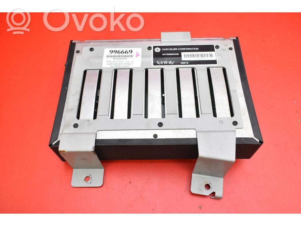 Chrysler 300M Garso stiprintuvas 