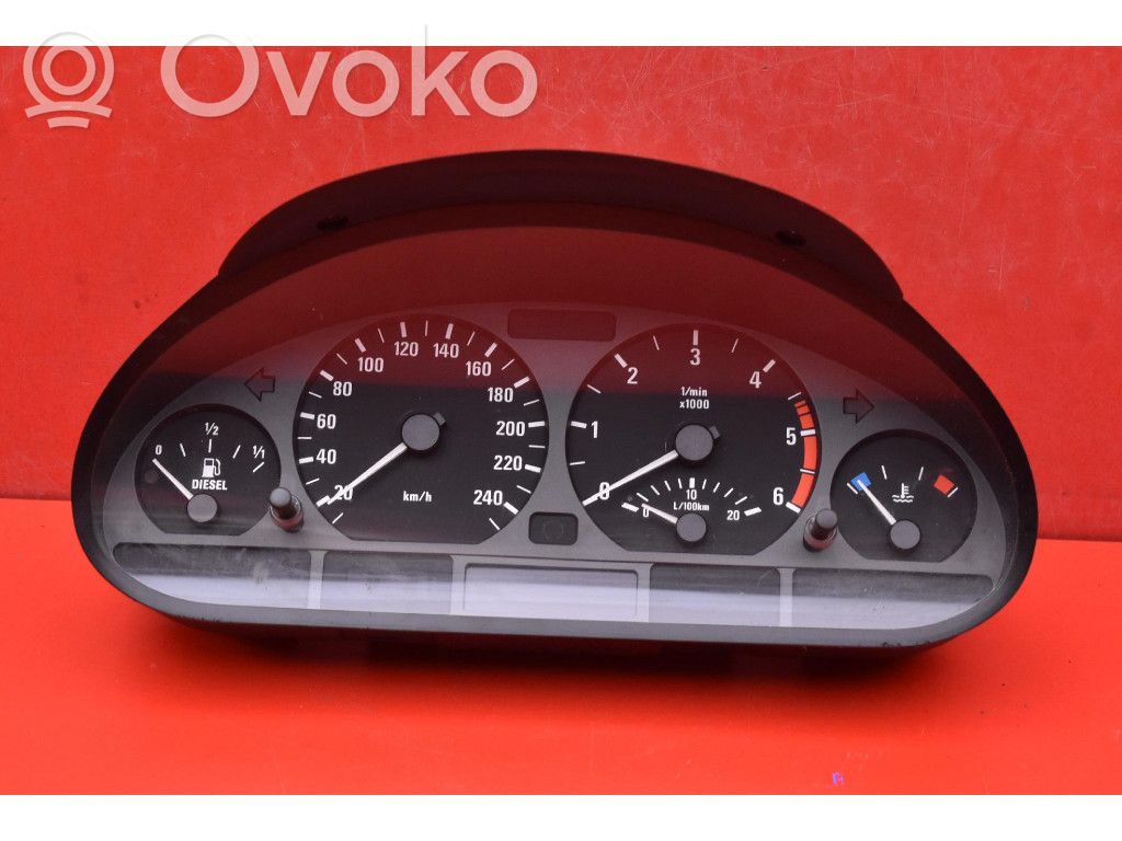 BMW 3 E46 Speedometer (instrument cluster) 