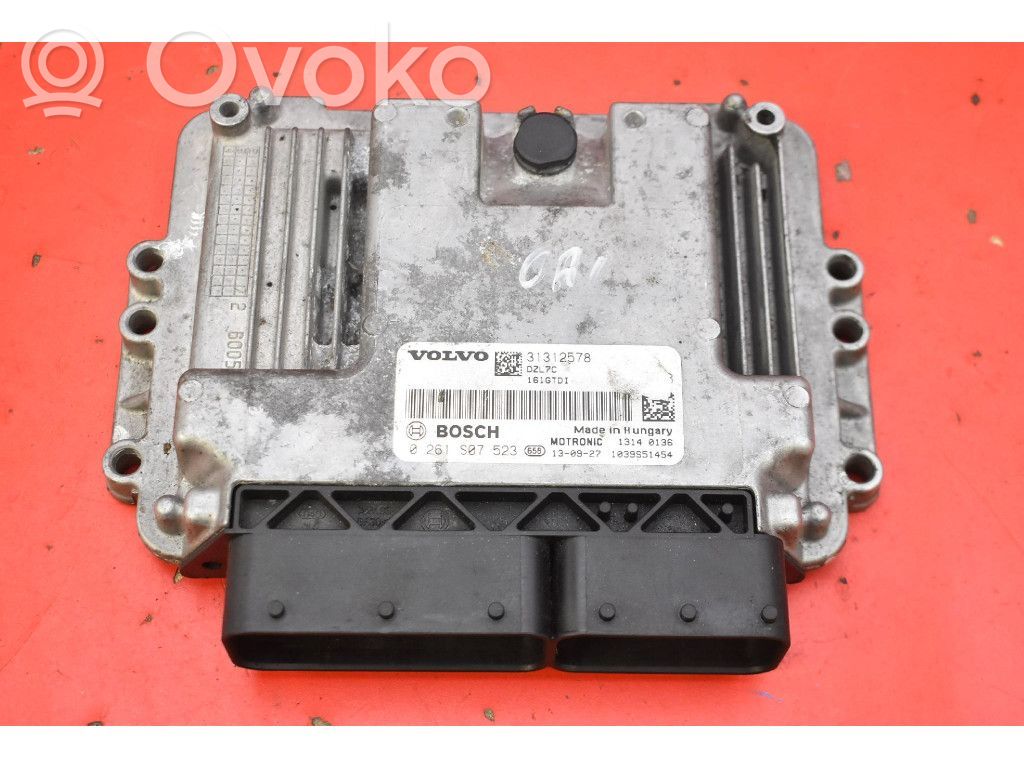 Engine control unit/module ECU   31312578,31312578