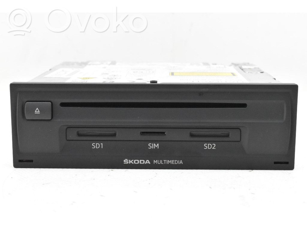 Skoda Kodiaq Panel / Radioodtwarzacz CD/DVD/GPS 