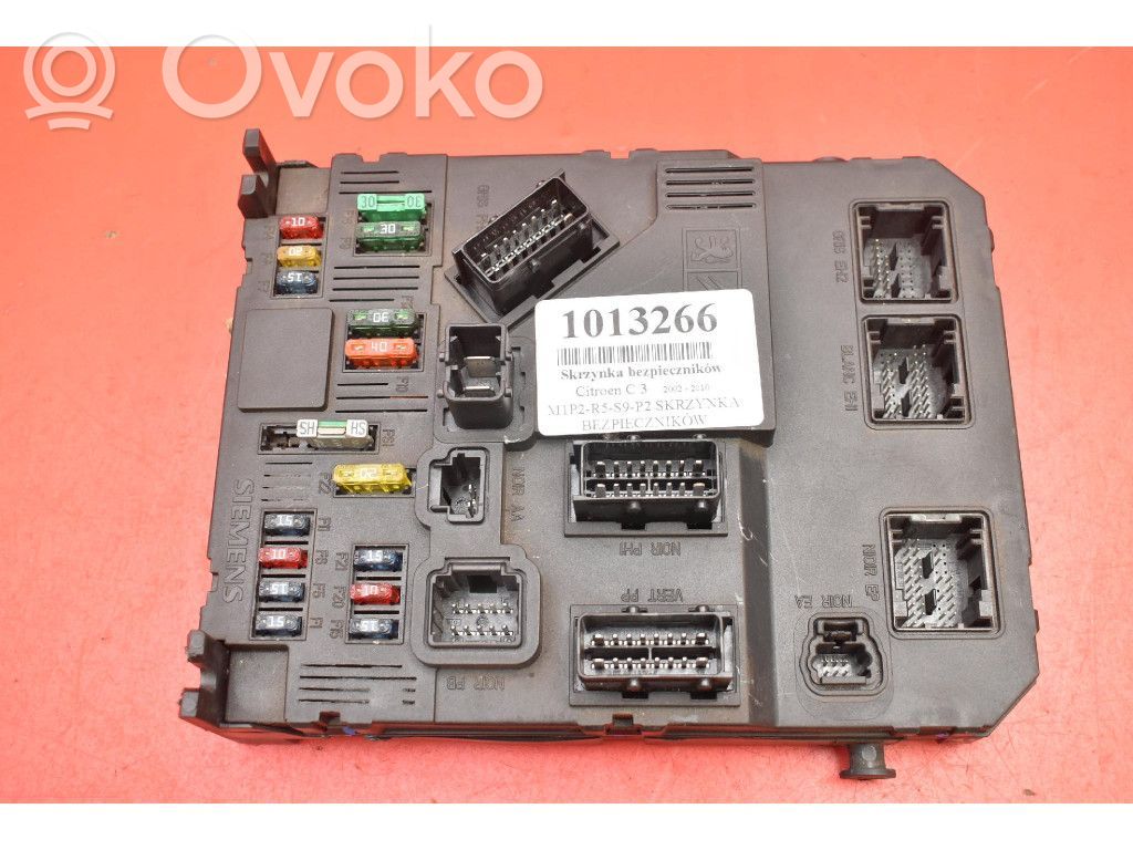 Citroen C3 Fuse box set 