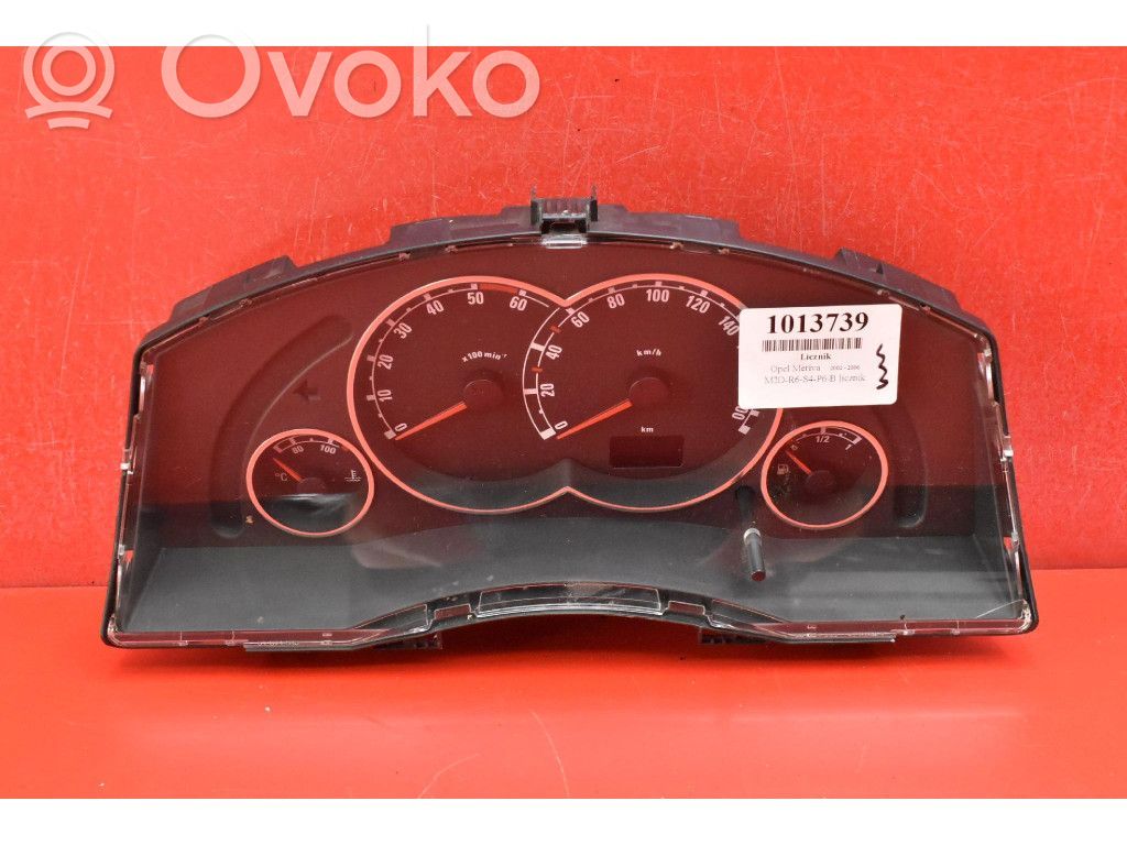 Opel Meriva A Tachimetro (quadro strumenti)