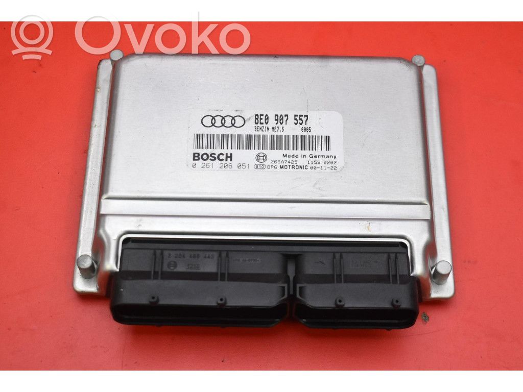 Audi A4 S4 B6 8E 8H Unidad de control/módulo ECU del motor 