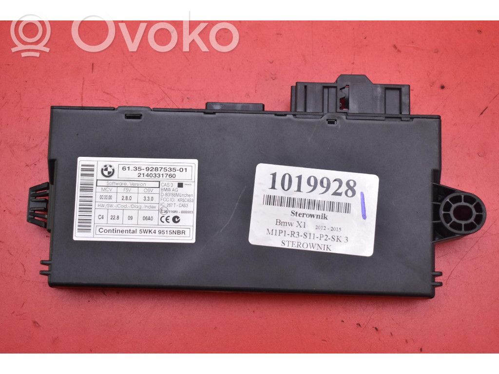 Engine control unit/module ECU   9287535,9287535