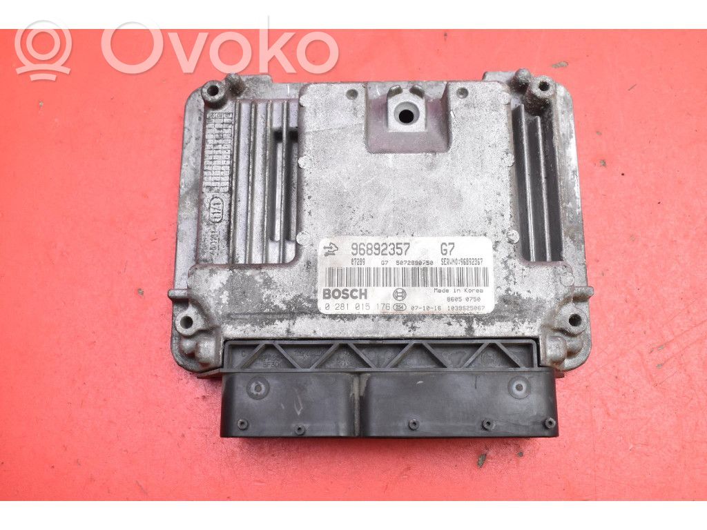 Chevrolet Captiva Engine control unit/module ECU 
