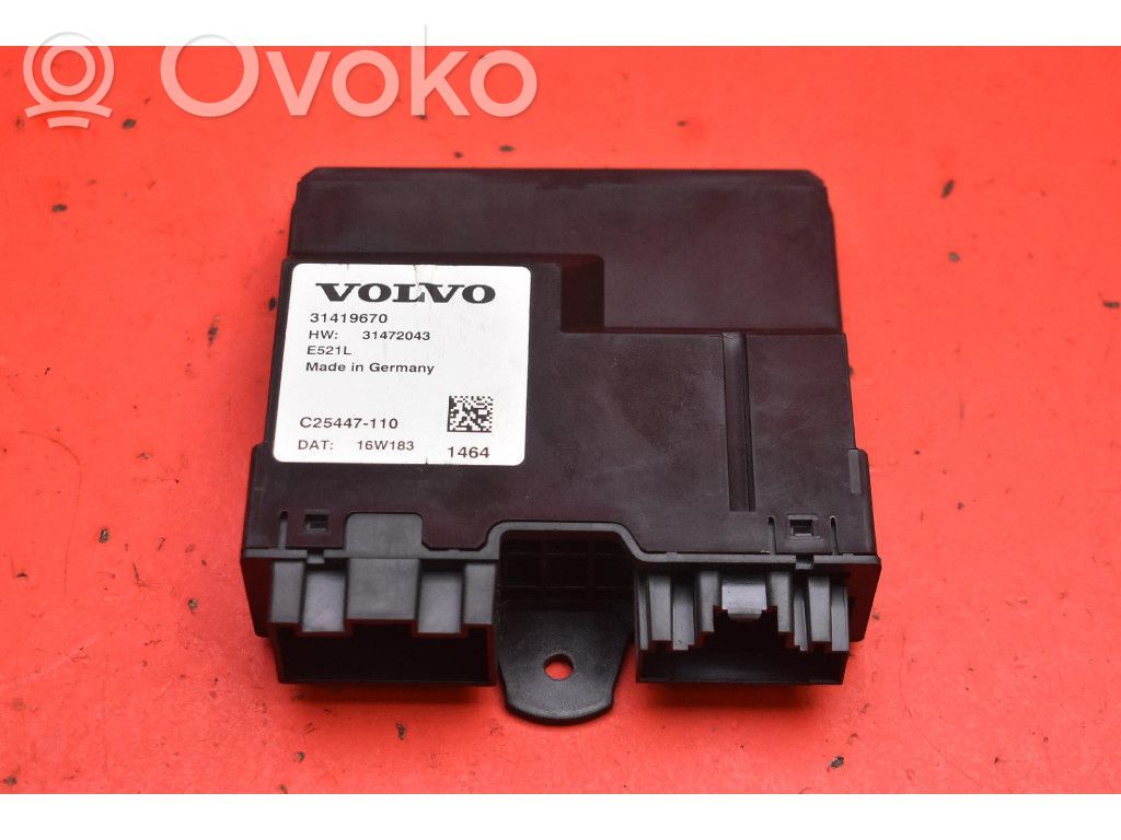 Engine control unit/module ECU   31419670,31419670