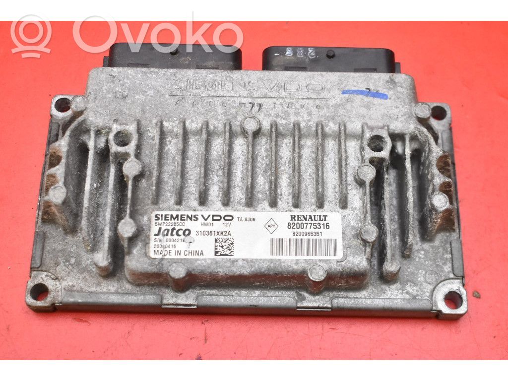 Renault Laguna III Gearbox control unit/module 