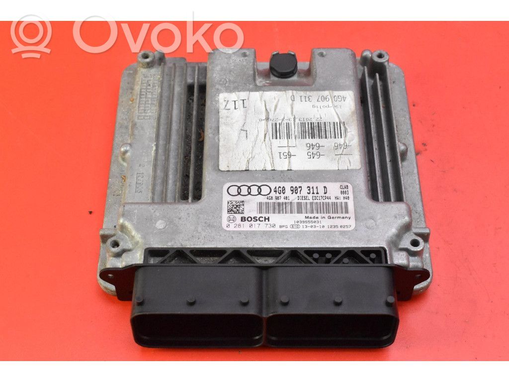 Audi A6 Allroad C7 Engine control unit/module ECU 