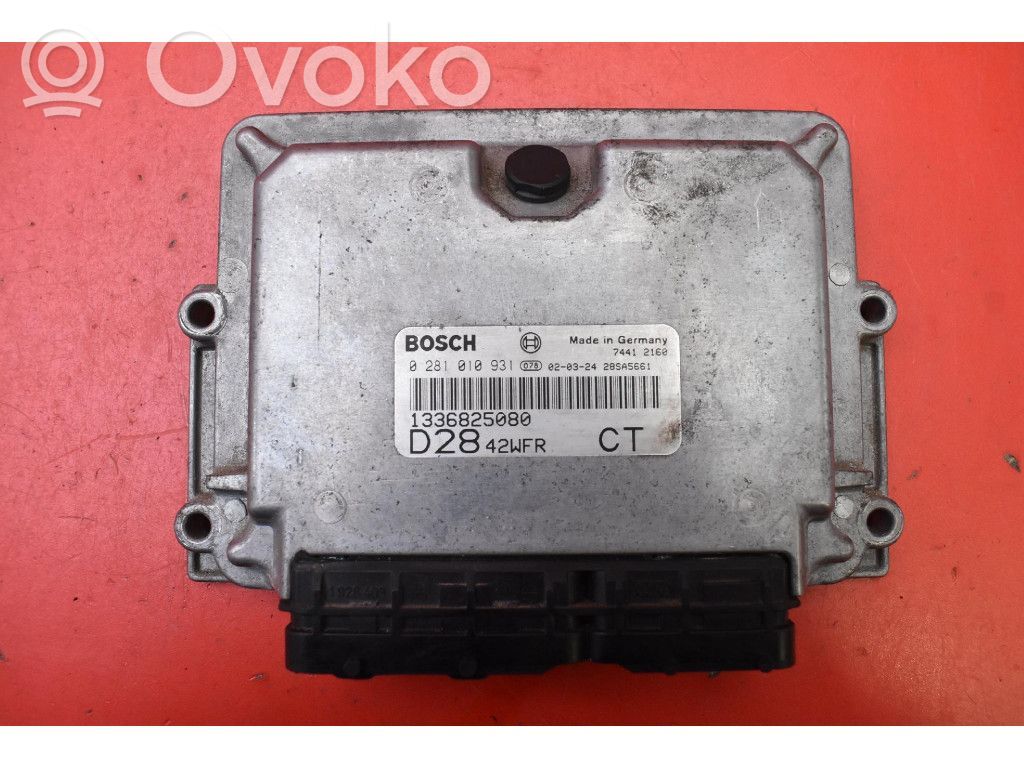 Citroen Jumper Engine control unit/module ECU 