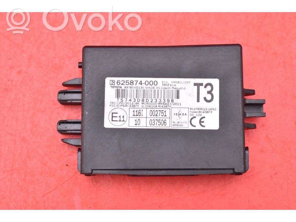 Toyota Yaris Unitate control motor/modul ECU 