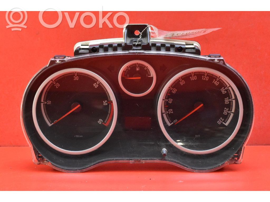 Opel Corsa D Tachimetro (quadro strumenti) 