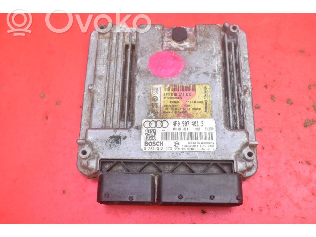 Engine control unit/module ECU   4F0907401B,4F0907401B
