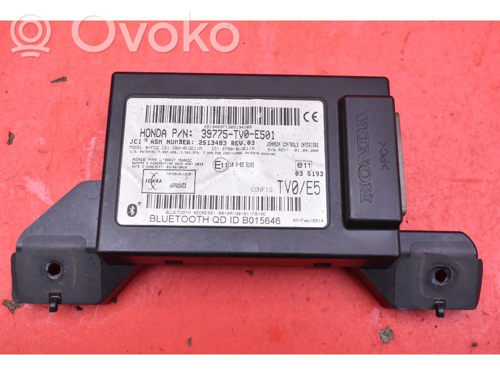Honda Civic IX Galios (ECU) modulis 