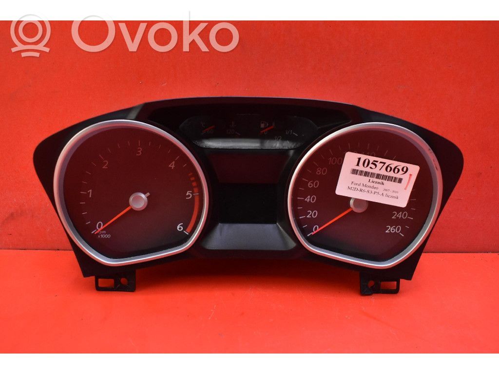 Ford Mondeo MK IV Tachimetro (quadro strumenti) 